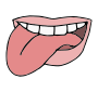 Tongue On Side