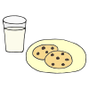 Milk and Cookies Picture