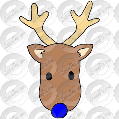 Blue Nose Reindeer
