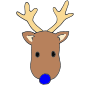 Blue Nose Reindeer