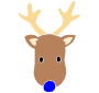 Blue Nose Reindeer
