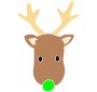 Green Nose Reindeer