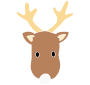 White Nose Reindeer