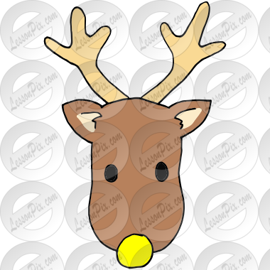Yellow Nose Reindeer