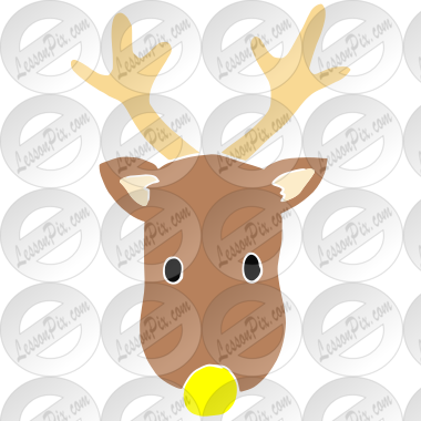 Yellow Nose Reindeer