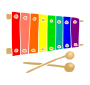 Xylophone  Stencil