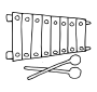 Xylophone  Outline