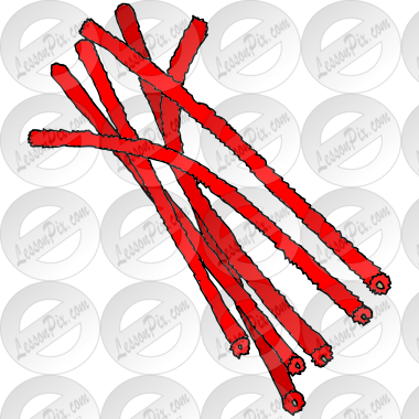 Red Pipe Cleaners