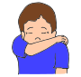 Sneeze in Elbow