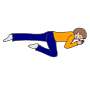 Lay With Knee Up