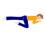 Lay With Knee Up