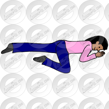 Lay With Knee Up