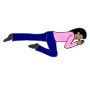Lay With Knee Up