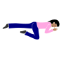 Lay With Knee Up