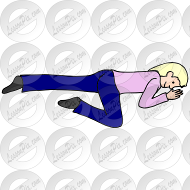 Lay With Knee Up
