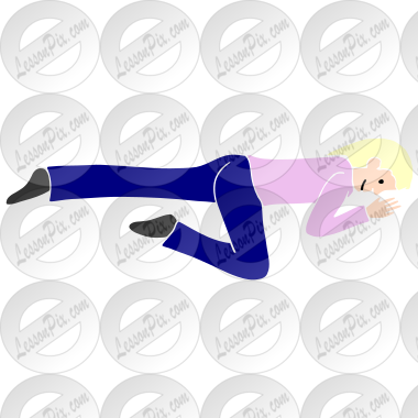 Lay With Knee Up
