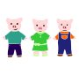 Three Pigs
