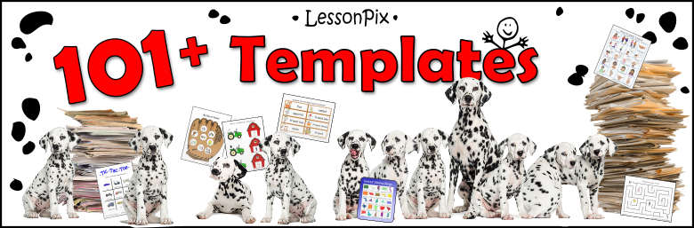 Header Image for 101+ LessonPix Templates
