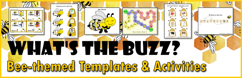 Header Image for Bee Themed Templates