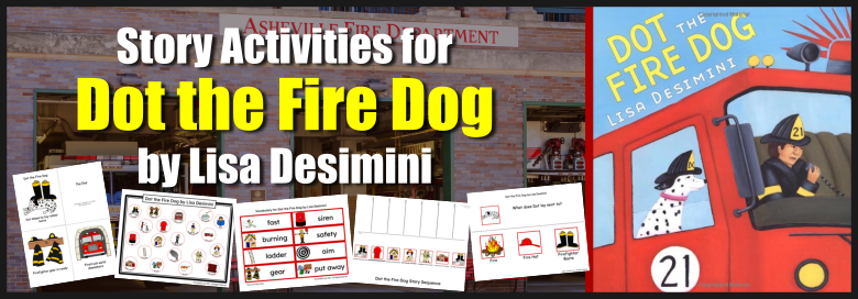Header Image for Dot the Fire Dog by Lisa Desimini