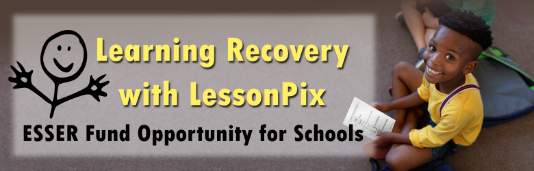 Header Image for Learning Recovery with LessonPix