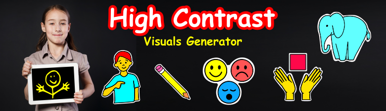 Header Image for High Contrast Visual Generator