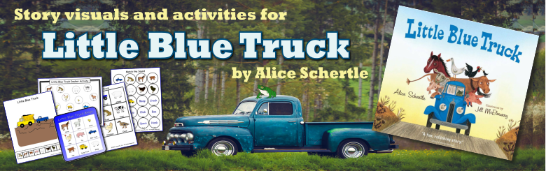 Header Image for Little Blue Truck by Alice Schertle