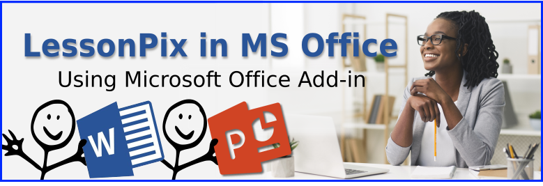 Header Image for Using the LessonPix Office App
