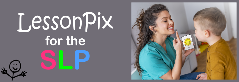 Header Image for 9 Ways Speech Language Pathologists Love LessonPix