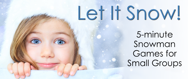 Header Image for Five Minute Snowman Games for SLPs