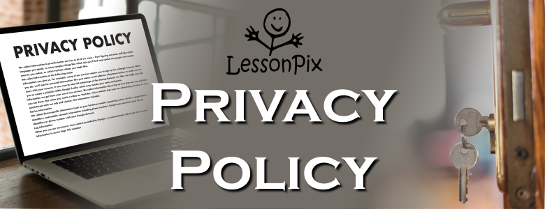 Header Image for LessonPix Privacy Policy