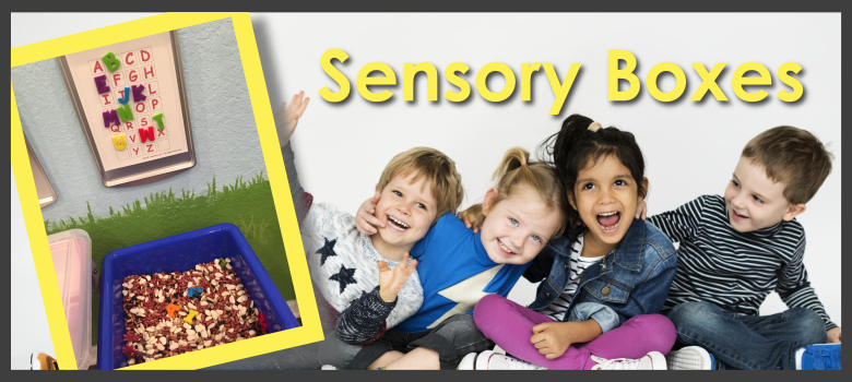 Header Image for Sensory Boxes