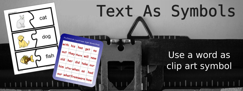 Header Image for Making Text as Symbols