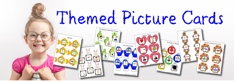 Header Image for Themed Picture Cards