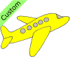 Airplane+_+Yellow Picture