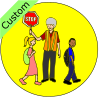 The+School+Crossing+Guard+is+in+my+Yellow+Circle. Picture