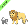 The+kitten+is+_____.%0D%0AThe+lion+is+_______. Picture