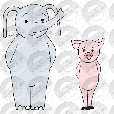 elephant and piggie Picture