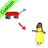 go get the wagon for the girl
